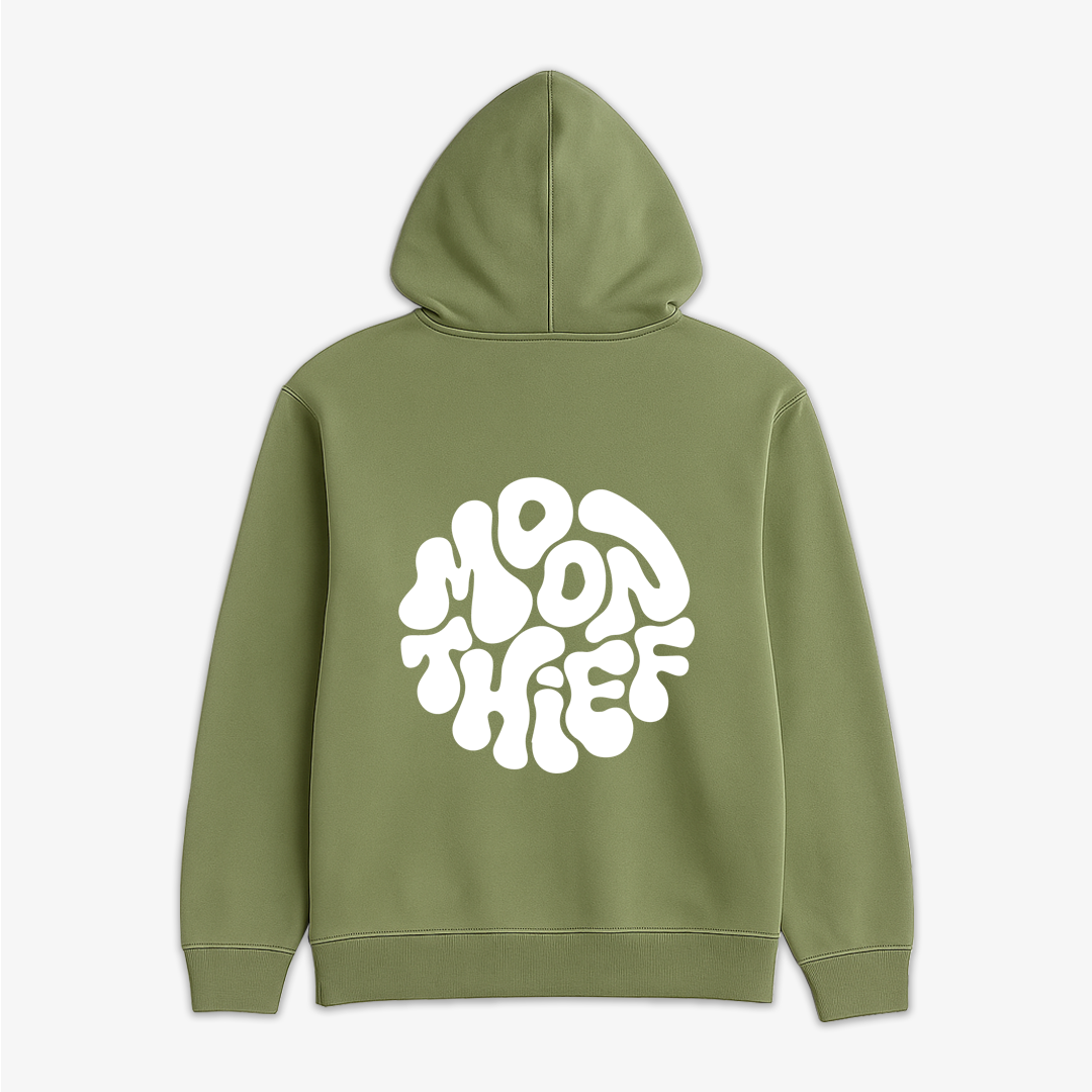 Moon Theif - Printed Oversized Hoodie